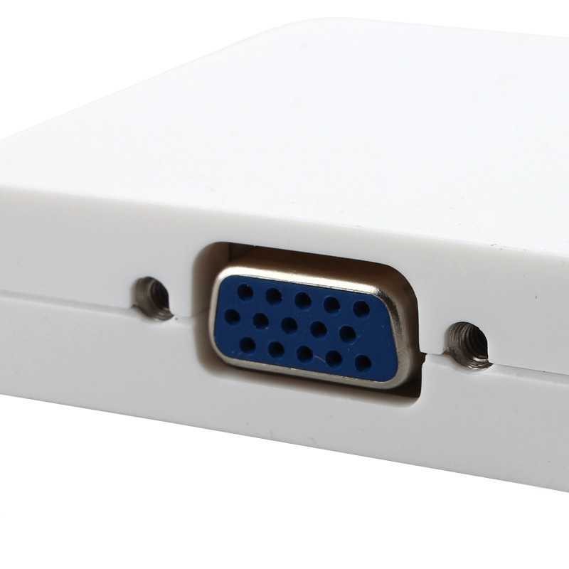 Termurah ! 3 in 1 Mini Display Port to HDMI VGA DVI Adapter - MD114