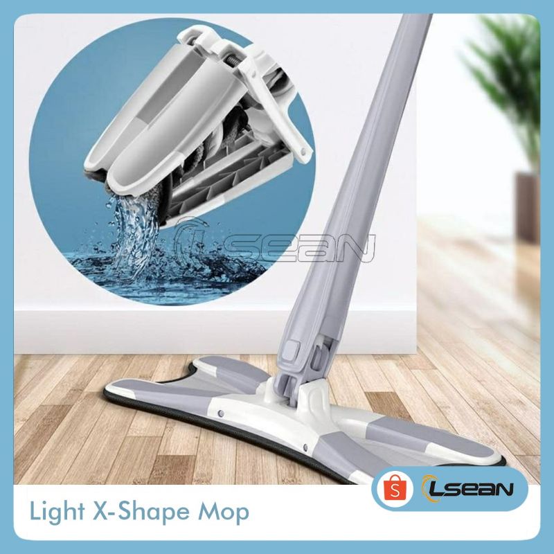 ALAT PEL PRAKTIS | MAGIC MOP LIGHT X-SHAPE MOP