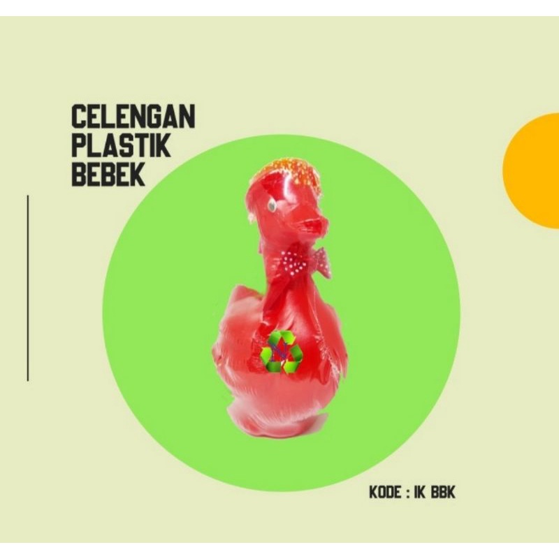CELENGAN BEBEK IKIMURA/CELENGAN HEWAN/CELENGAN UNIK/CELENGAN PLASTIK/CELENGAN MURAH LUCU