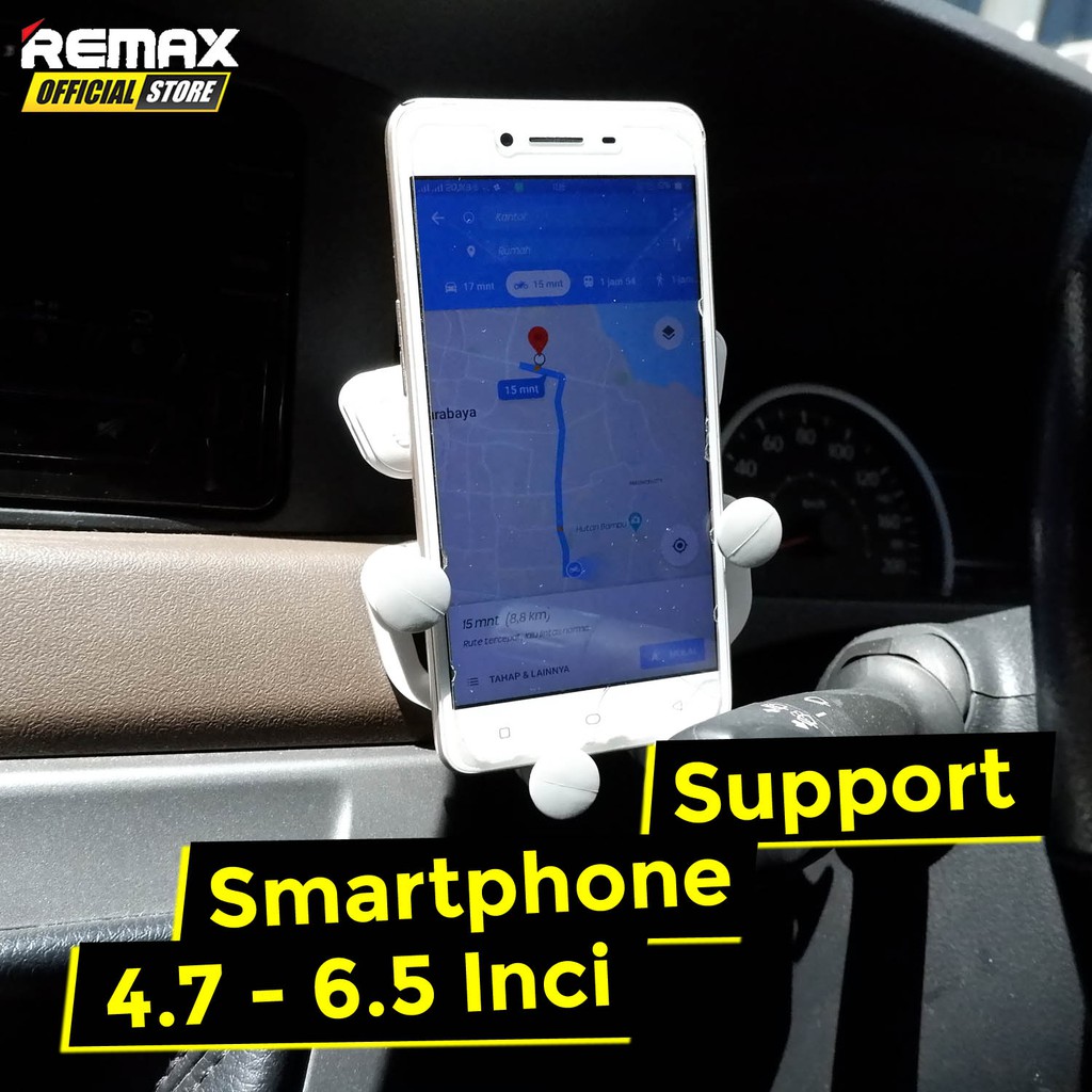 Remax RM-C40 Garansi Resmi Holder HP Mobil / Phone Holder / Car Holder / Holder Mobil