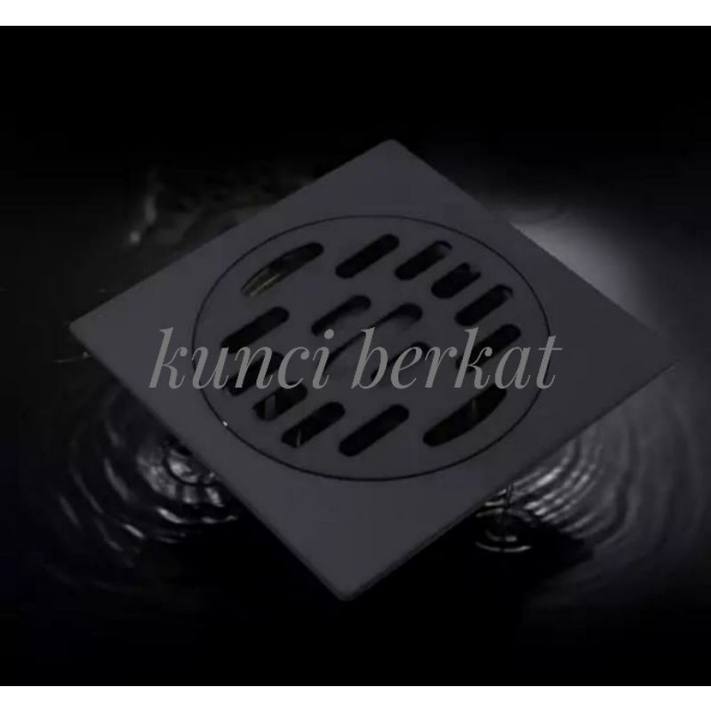 Floor drain black/Flor dren hitam/Saringan Pembuangan Air/Saluran Pembuangan Air Kamar Mandi