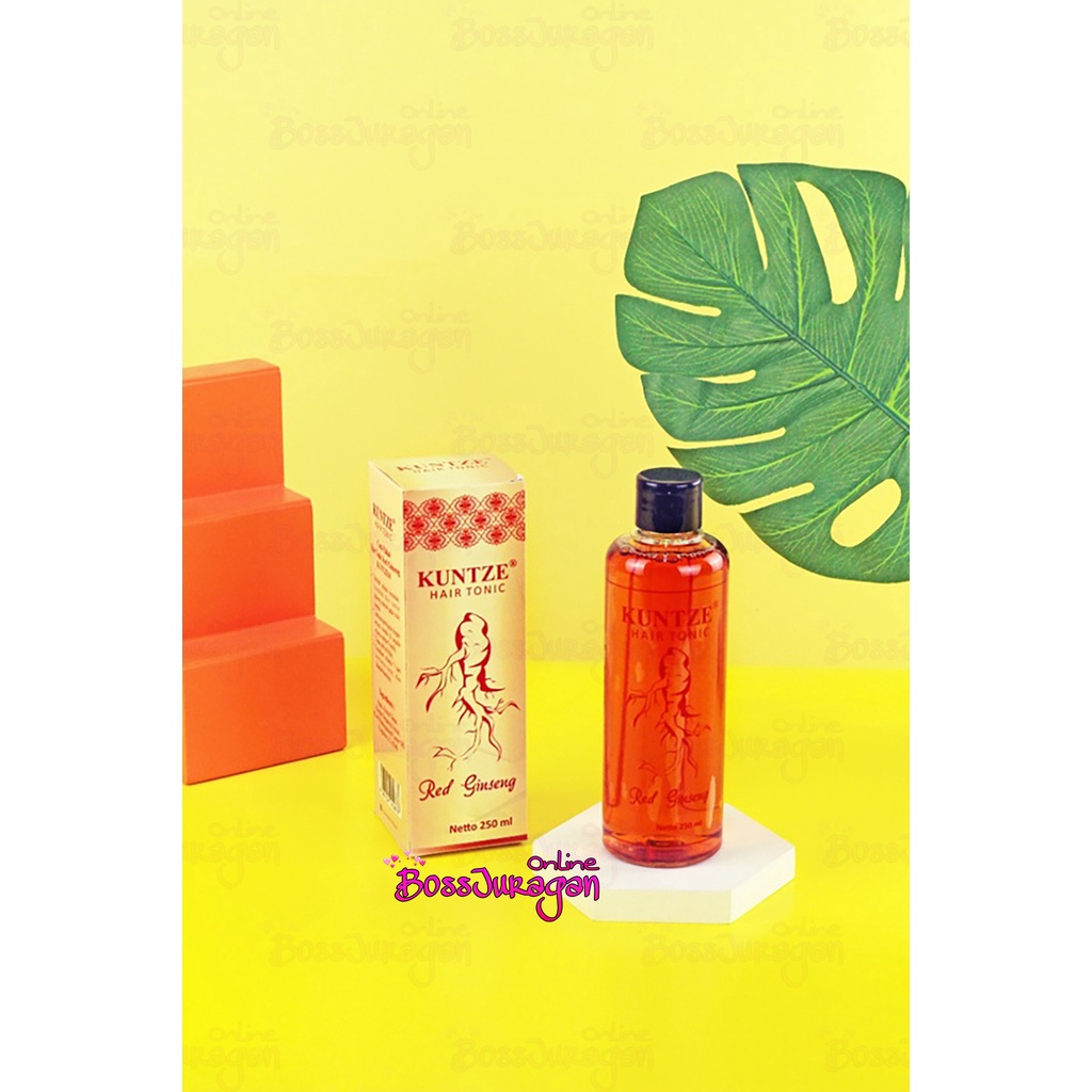 (BOSS) KUNTZE Red Ginseng Hair Tonic BPOM