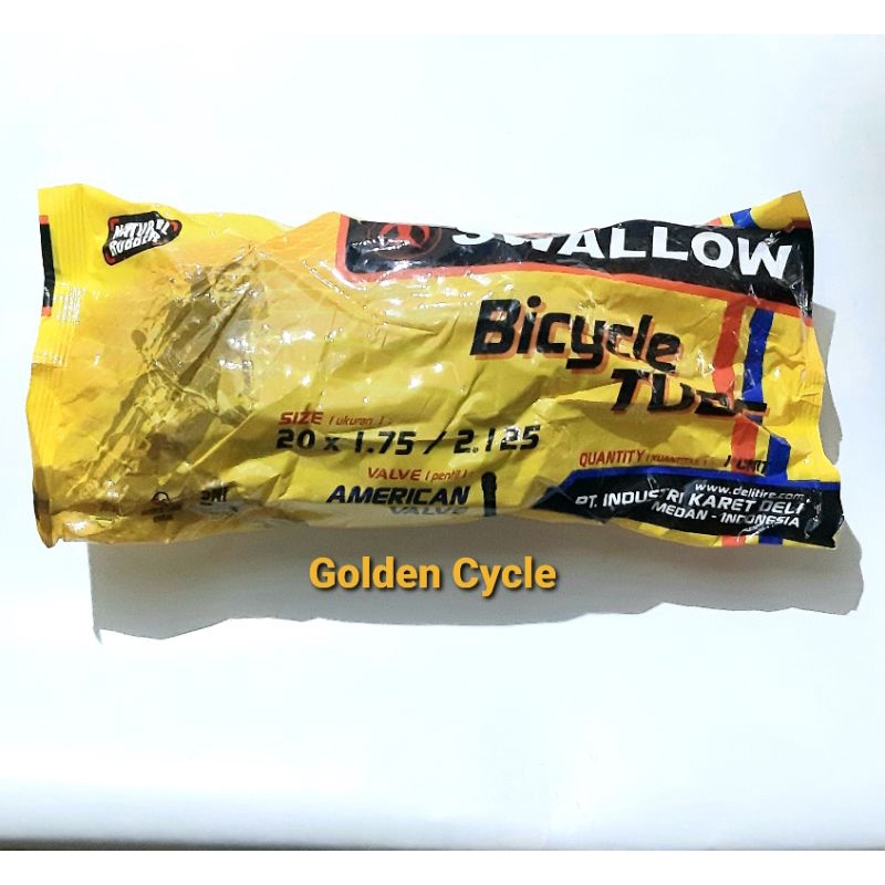 BAN DALAM 20,BAN DALAM SEPEDA 20, BAN DALAM 20 SWALLOW, BAN DALAM BMX