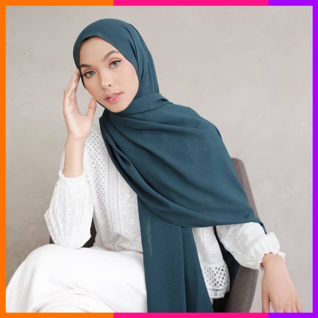 Hijab Dewasa Hijab Pashmina Diamond Termurah Bahan Diamond Crepe Premium Trendy | Bisa Cod