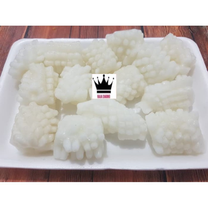 

Cumi Kupas Flower @ 1kg