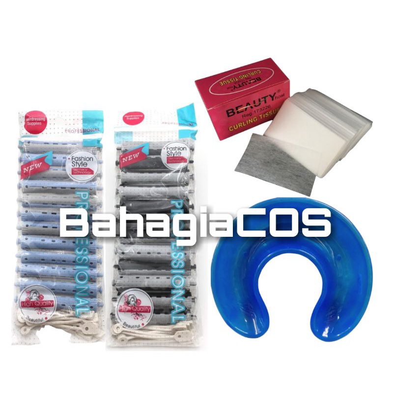 Tatakan Leher Keriting Rambut / Roto keriting Rambut / kertas polos keriting rambut / Alat untuk ker