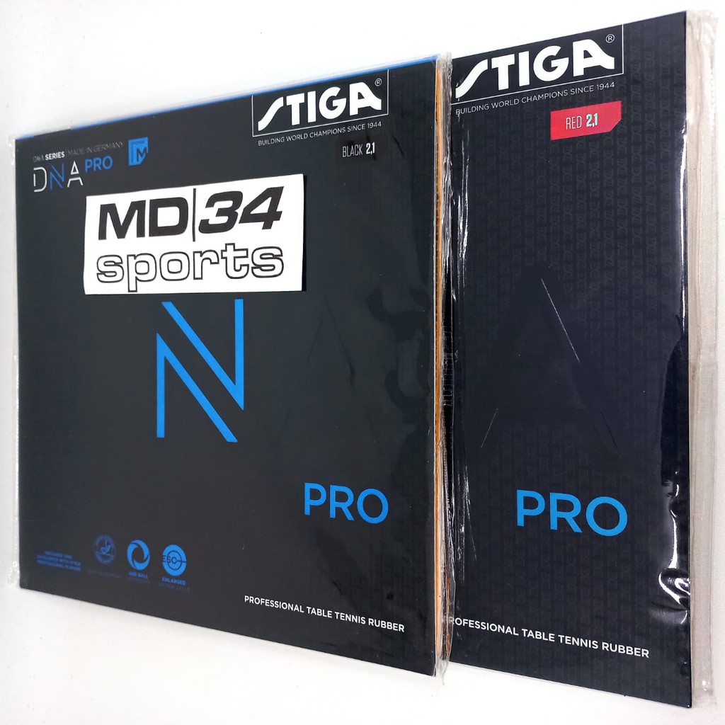 KARET STIGA DNA PRO M - Karet / Rubber / Bet Pingpong Murah