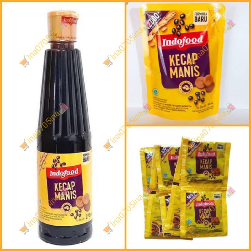 Kecap Manis Indofood / Kecap 2000 / Kecap Rentengan / Kecap Botol