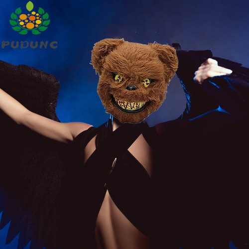 Topeng beruang kelinci berdarah monster seram halloween