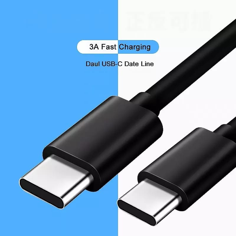 Kabel Data Samsung Tipe C To Tipe C fastcharging Super Charger Kabel PD Kabel 3A