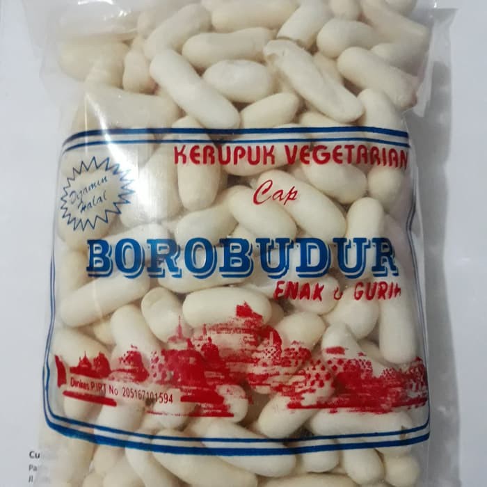 

Kerupuk / Krupuk Getas Cap Borobudur Vegetarian