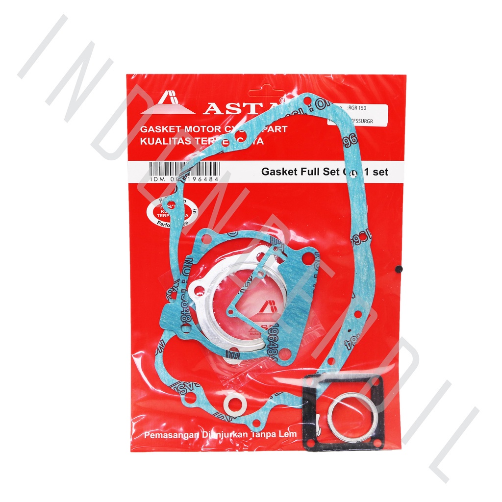 Gasket Perpak-Fullset-Topset Paking-Packing Full-Top-Set RGR 150 Merk Asta