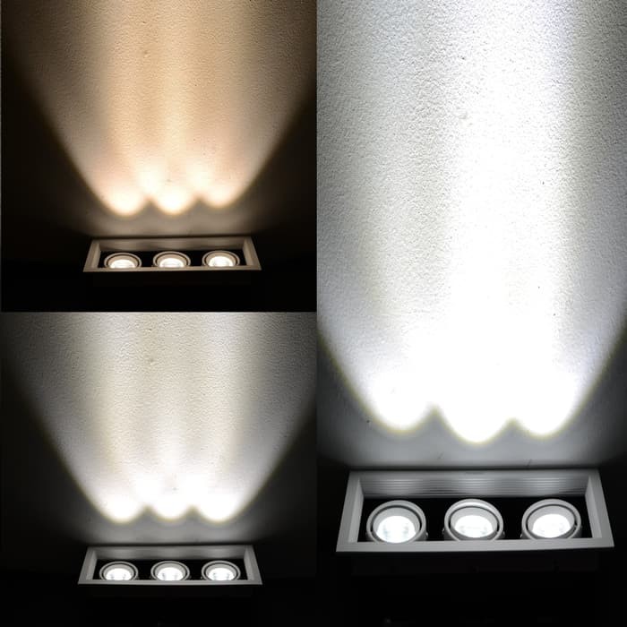 LAMPU LED HALOSPOT GRILL LIGHT 2x5w / 3x5w / 2x10w / 3x10w / 1x12w / 2x12w  /3x12w