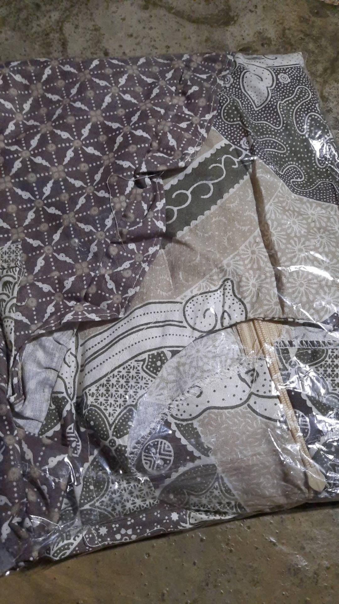 Batik Wanita Asj Sa Hrb026 Kenongo Kemeja Tosca Pendek