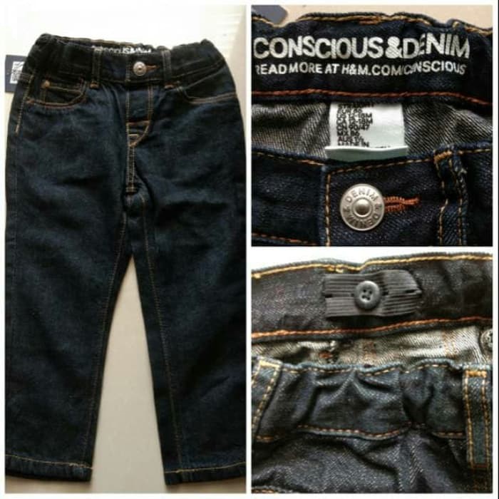 Termurah & Terlaris Jeans anak laki-laki merk H&M sisa ekspor (warna4)