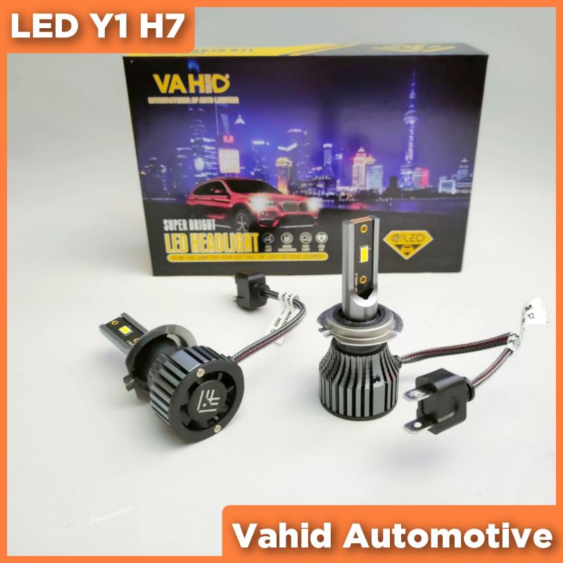 Lampu LED H7 | LED Headlight Super Bright Y1- H7 Original Vahid