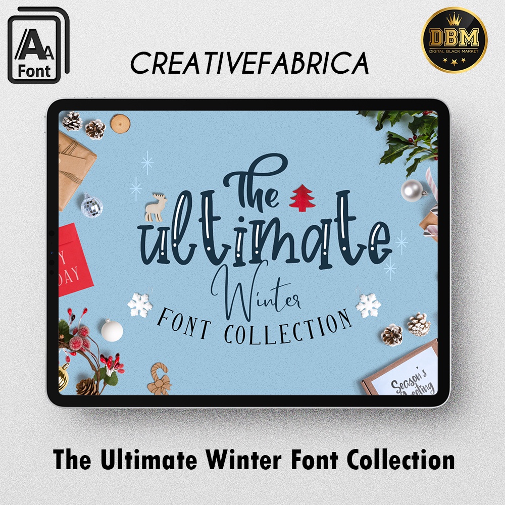 The Ultimate Winter Font Collection