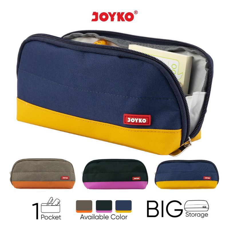

Kotak Tempat Pensil Joyko | PENCIL CASE JOYKO PC-5005 | KOTAK PENSIL | TEPAK KAIN