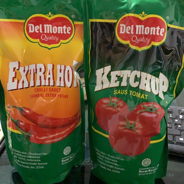 

Delmonte extra hot sambal saus tomat ketchup