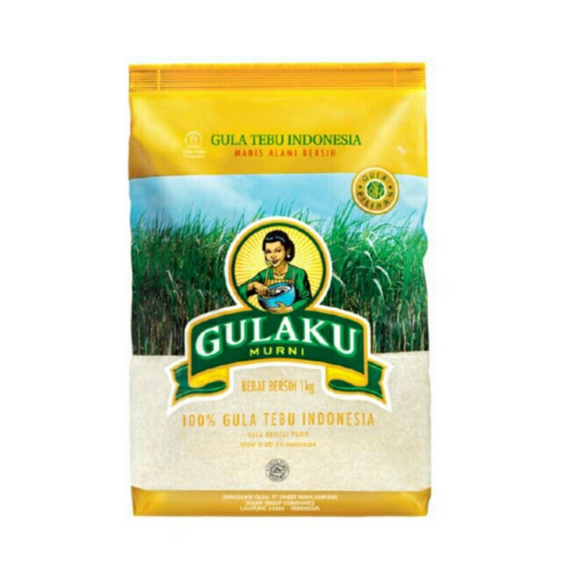

Gulaku Gula Tebu premium /Gulaku Gula Tebu kuning 1kg