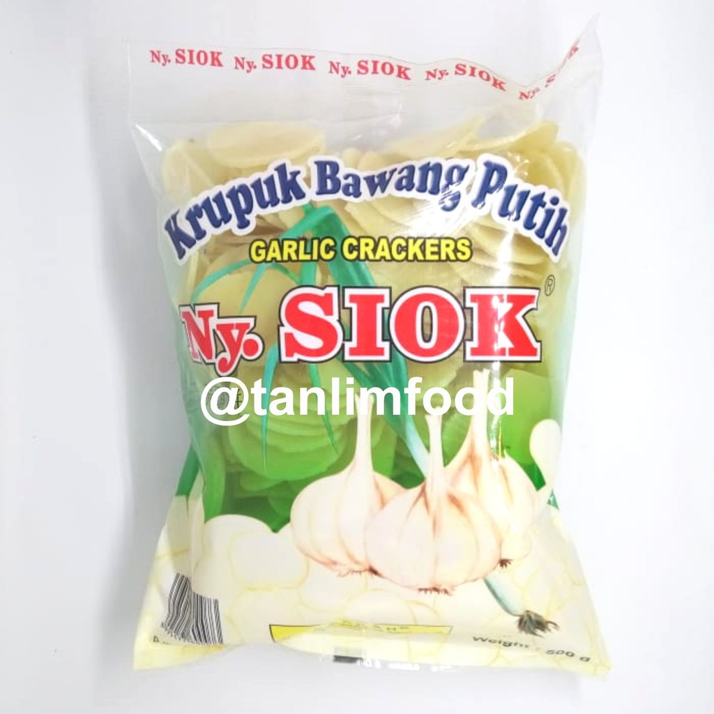 Kerupuk / Krupuk Bawang Ny. Siok 500gr - TanlimFood