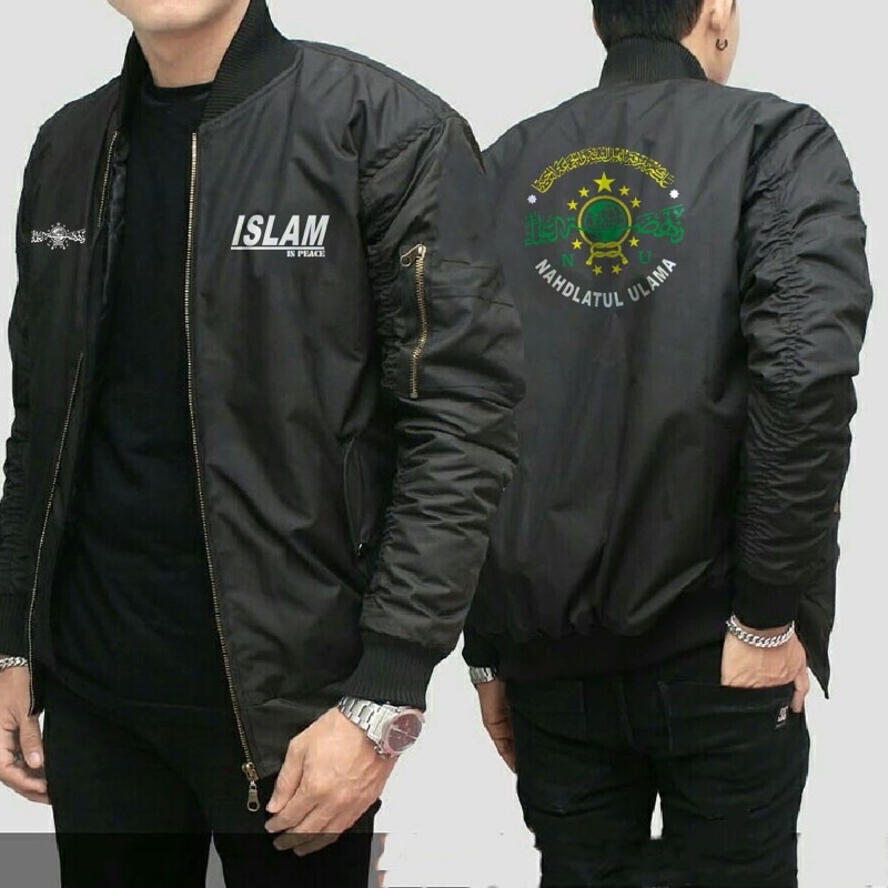 JAKET NU / NAHDLATUL ULAMA / BOMBER NU / JAKET DAKWAH BOLAK BALIK