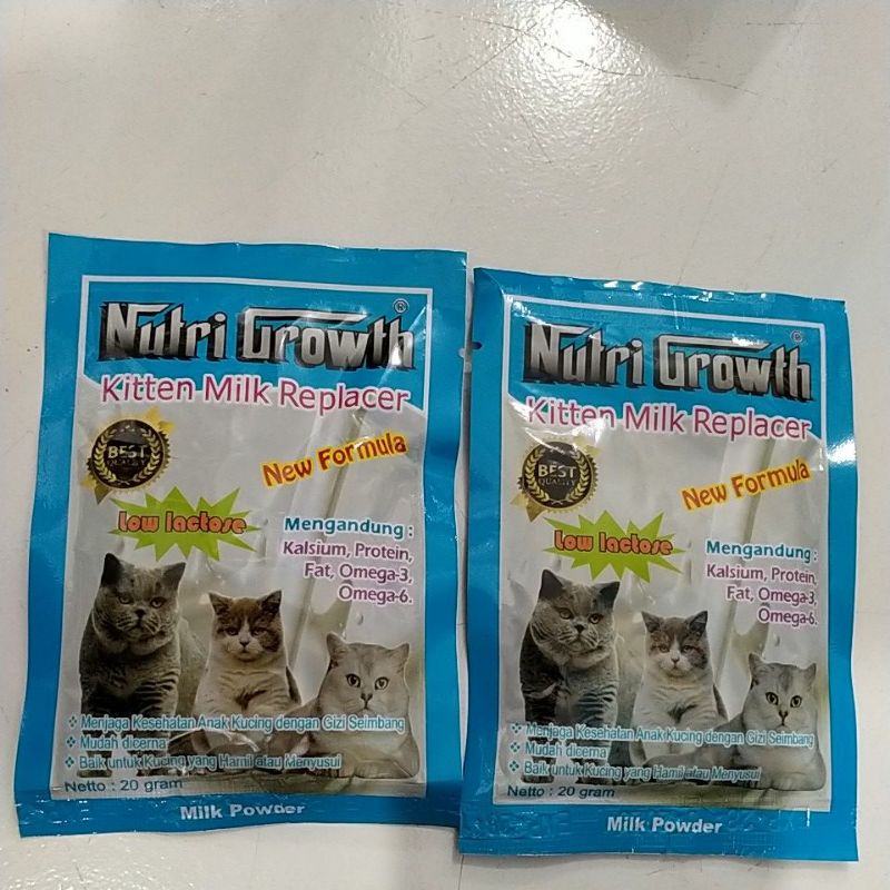 

Susu kucing Nutri Growth 1pcs