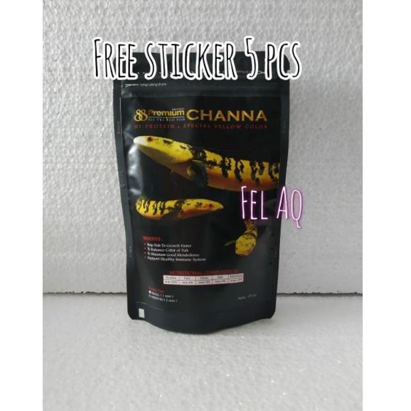 [PROMO S0082] Pelet Pakan Premium Yellow Channa 100g Ikan Chana Cana Kuning Maru YS Pellet Best Terl
