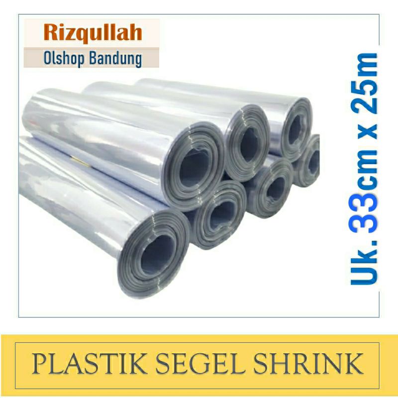 

Plastik Segel / Plastik Shrink PVC 33cm x 25m