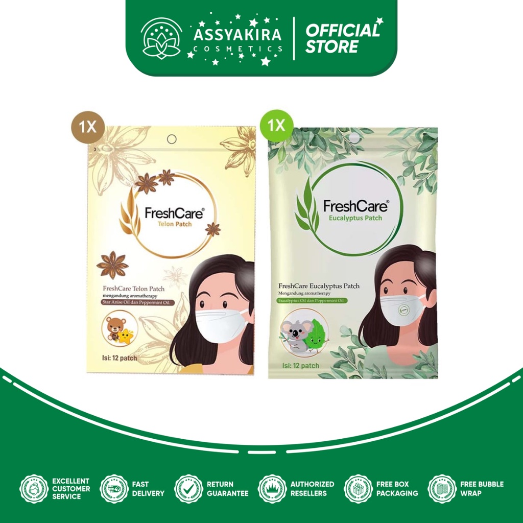 Freshcare Eucalyptus Patch | Fresh Care Telon Patch isi 12 Patch