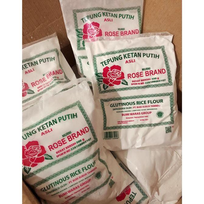 

Solg Tepung Ketan Rose Brand / Glutinous Rice Flour @500Grm Zecx