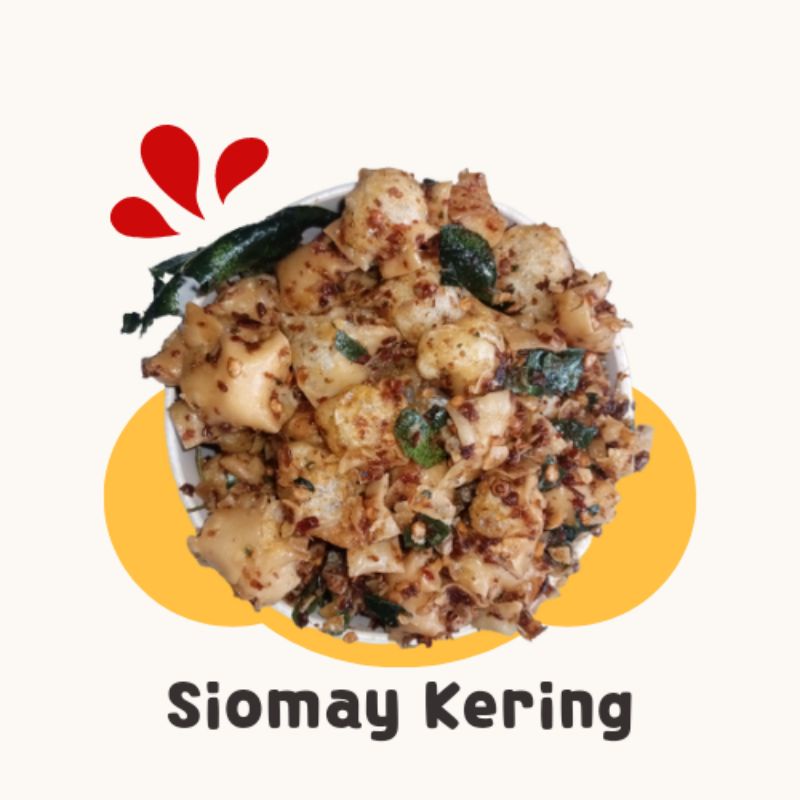

Siomay kering