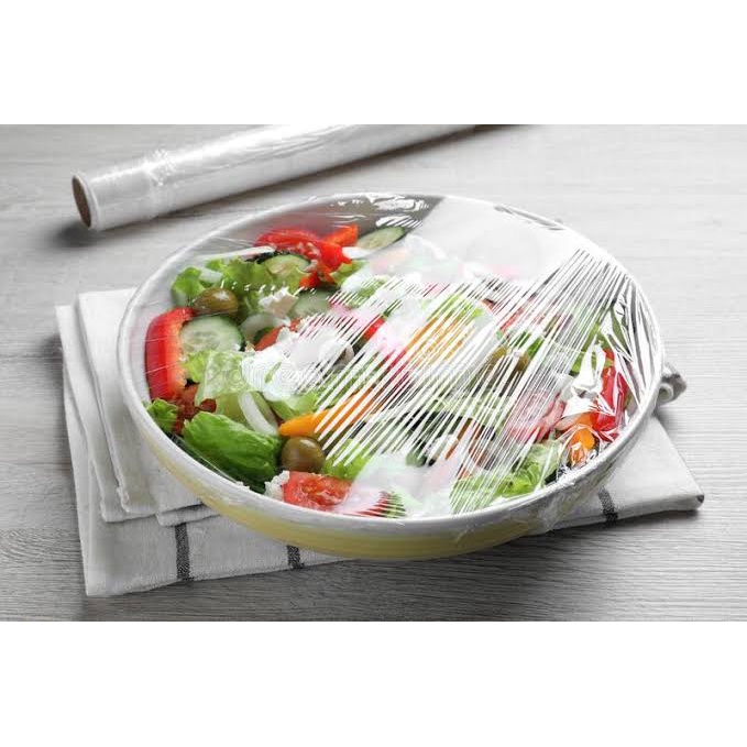Plastik Wrap Makanan Penutup Sealer Buah Multipurpose Cling Film 30meter