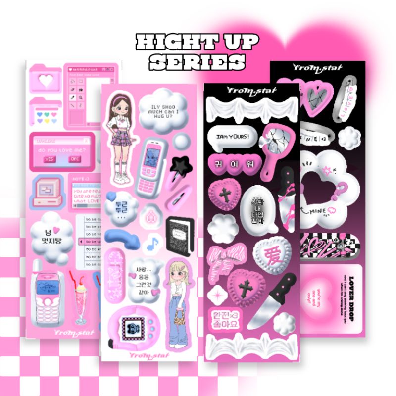 

[from.star] HIGH UP SERIES | Deco Sticker | Polco Sticker