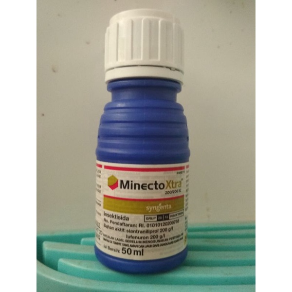 Insektisida MINECTO XTRA Syngenta Bahan aktif Siantraniliprol 200 g/l Iufenuron 200 g/l