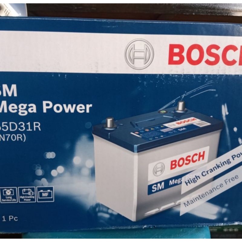 aki batere mobil kijang L300 N70 Bosch Maintenance Free Aki kering Bosch N70 N 70