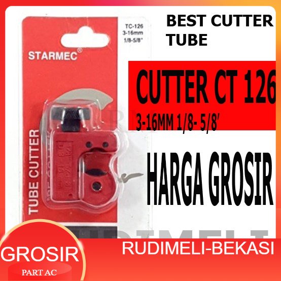 

CUTTER PIPA TEMBAGA UKURAN 1/8 SAMPAI 5/8 CT-126