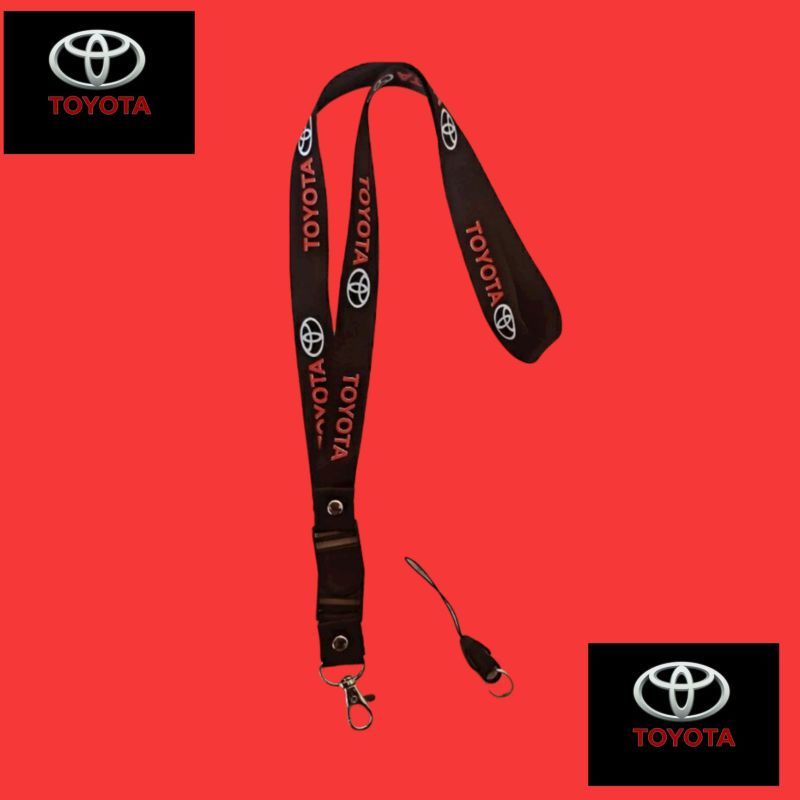 

Lanyard TOYOTA tali lanyard DISTRO gantungan kunci name tag id card