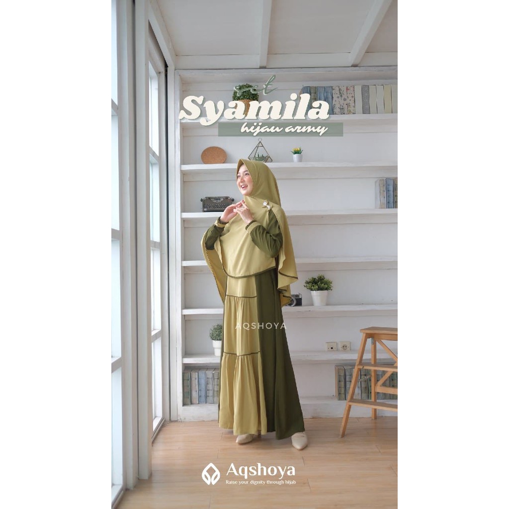 GAMIS SET SYAMILA Dress Muslimah
