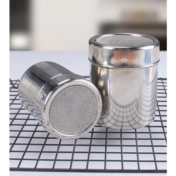 

Dusting Powder Jar Botol Penabur Gula Cocoa Powder Dusting Bottle Jar bakernbar99 Murah