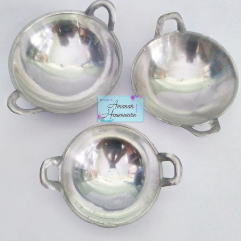 Wajan Kecil / Wajan Camping / Wajan Cetakan Kue Serabi / Wajan Batik | Wajan Kecil Aneka Ukuran