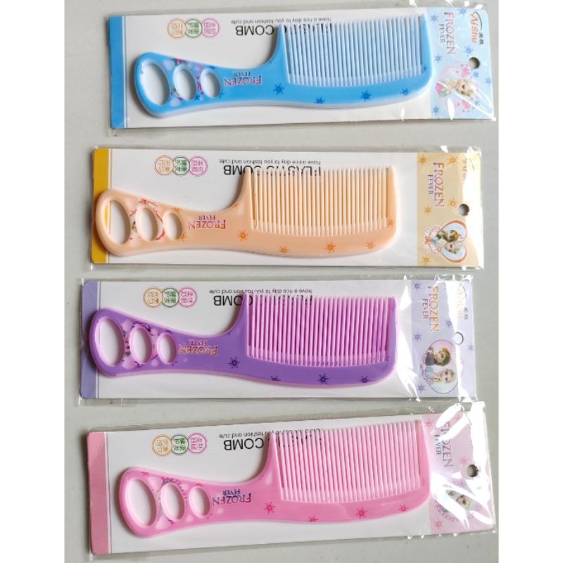 Sisir Rambut Import Fancy Karakter/AISHU Sisir Rambut Karakter Gagang / Hair Comb / Sisir Fancy Rapat Lucu