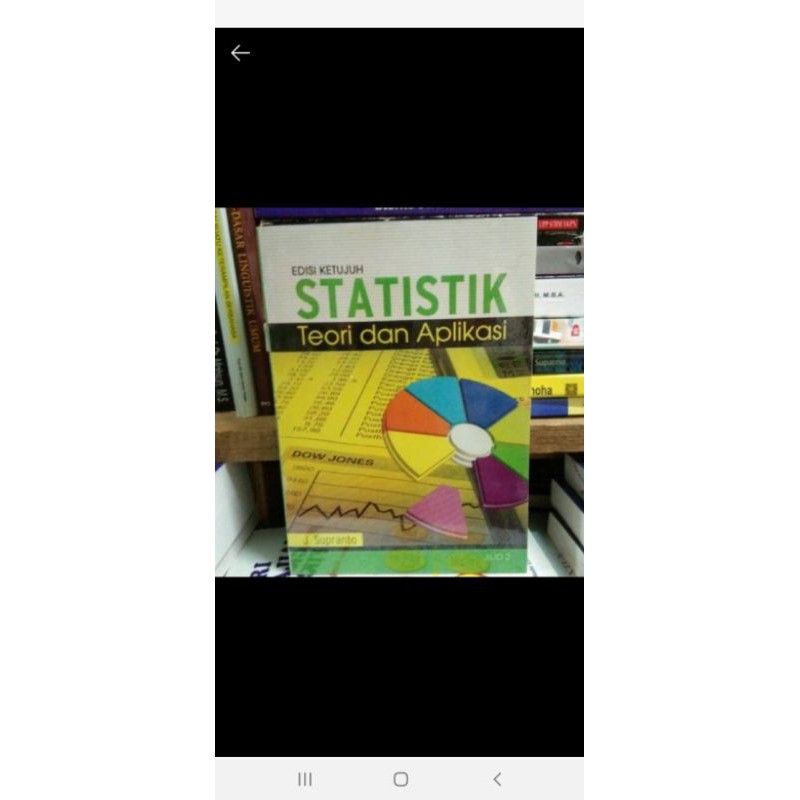 

statistik teori dan aplikasi edisi ketujuh 7 jilid 2 j supranto