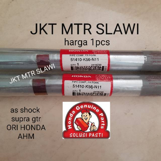 51410-K56-N11 As shock depan pipe comp gtr supra 150 gtr harga satuan ori Honda