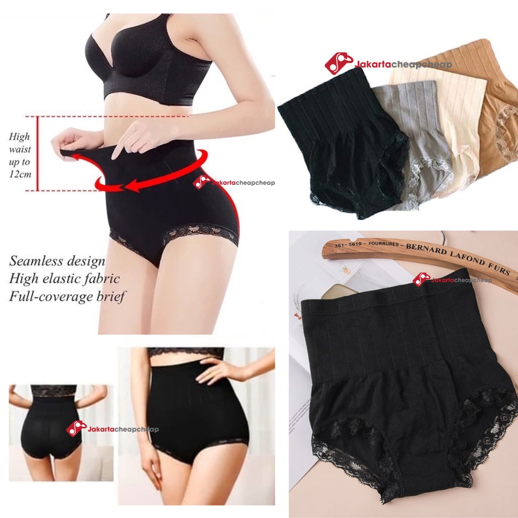 JC073 Munafie Slimming Pants Celana Dalam Wanita Korset Pengecil Perut