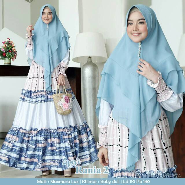 GAMIS/DRESS RANIA SYARI GAMIS PREMIUM