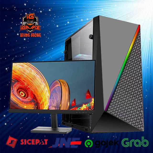 FULL SETT GAMING Intel Core i5 3470/VGA 4GB/RAM 8GB/SSD/Monitor 24&quot; PANSER GAN