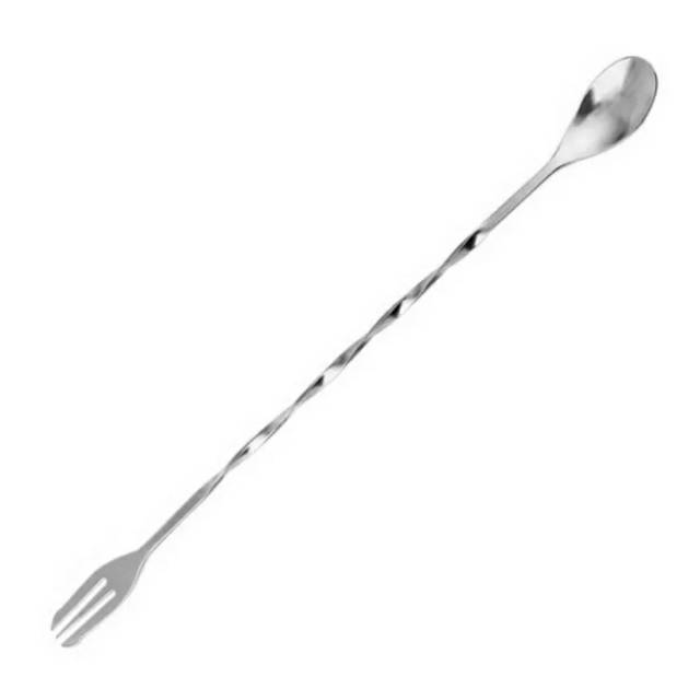 Jual Long Bar Spoon 26cm 32cm Cocktail Shaker Sendok Pengaduk Minuman