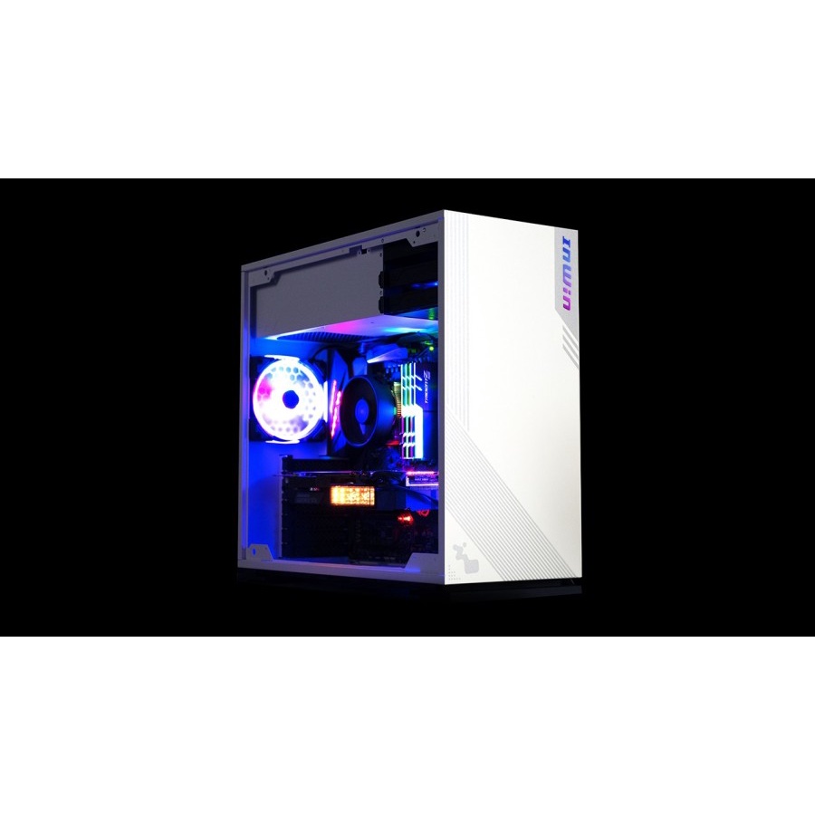 Casing PC Gaming INWIN 103 ATX Mid Tower White Series