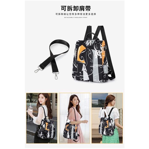 TAS RANSEL WANITA FASHION 2030 - BACKPACK WANITA - RANSEL KOREA - RANSEL IMPORT ANTI AIR SEKOLAH KULIAH KERJA JAKARTA